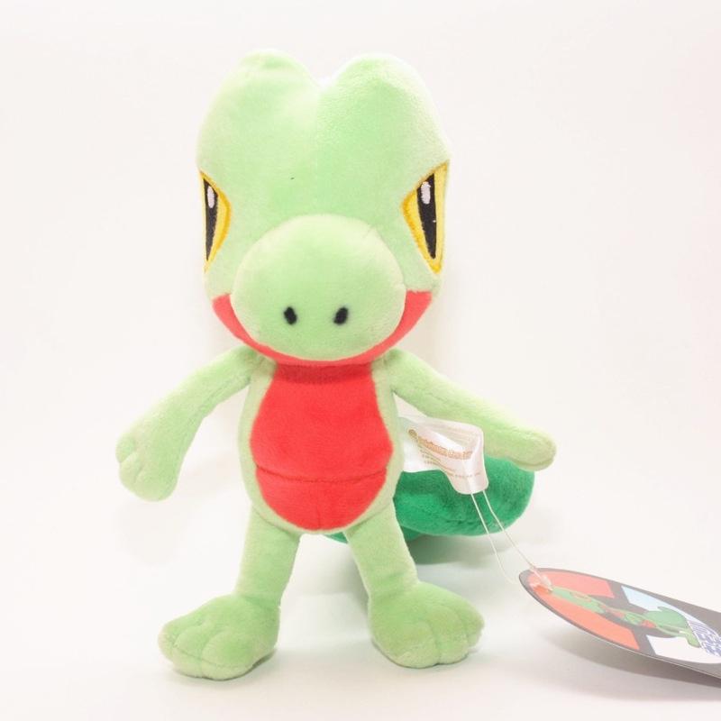 Adorável Boneca de Pelúcia Torchic Treecko Mudkip Pokemon Center Brinquedo de Pelúcia Presente Bonecas