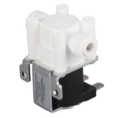 For 1 V Normally Closed Solenoid Valve for Water Purifier - Quick Connect Inlet, Fits for 1 /4 Tube