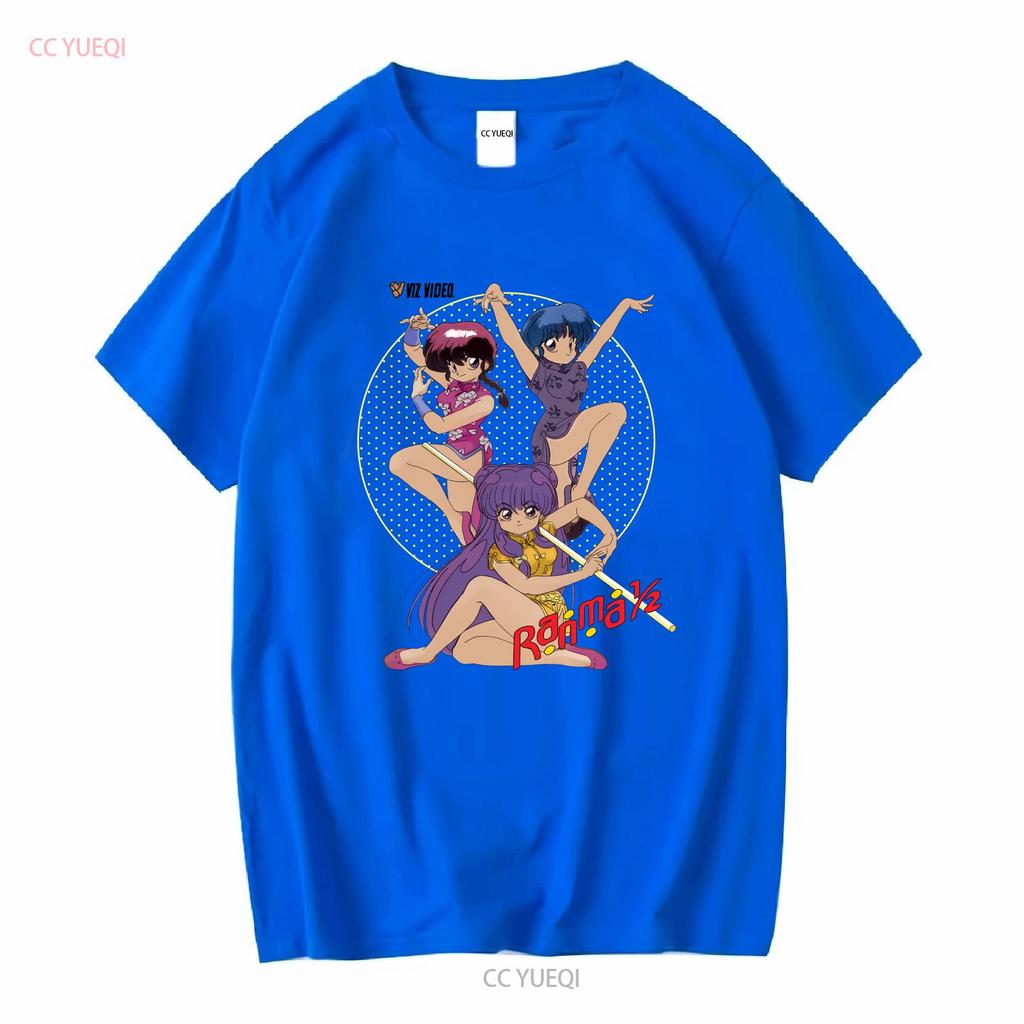 Ranma 1 2 T Shirt Size XLarge vintage Washed Top For Everyday Wear streetwear Breathable Versatile fashion graphic Casual