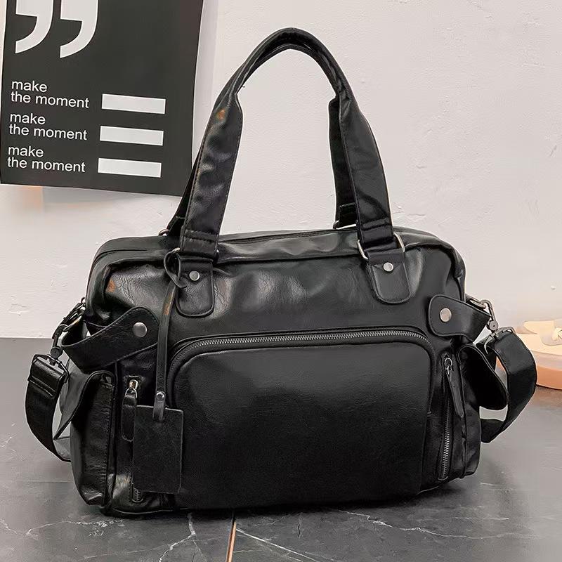 Bolsas Masculinas Moda Rua Bolsas de Ombro Bolsas de Mão para Viagem de Negócios Bolsas Masculinas Esportivas e de Fitness Bolsas Masculinas de Lazer para Viagem