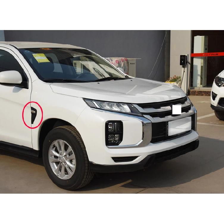 For Mitsubishi RVR ASX Outlander Sport ES   Car Accessories leaf board decoration on shark gills