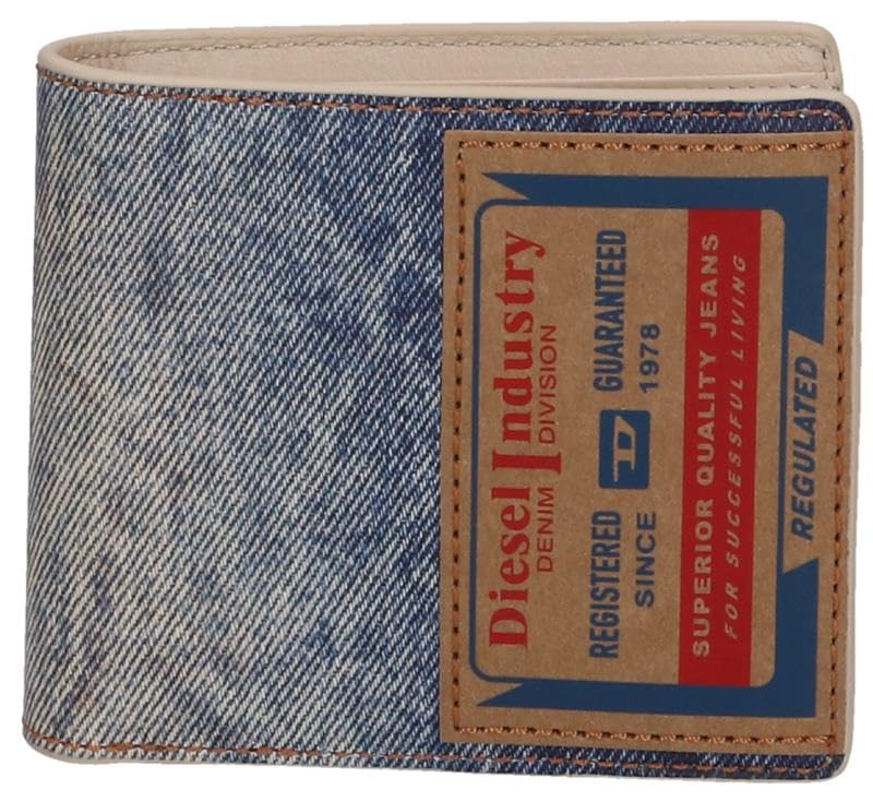 

Bifold Wallet JACKRON COIN S [Diesel] BI-FOLD Men s [Item] джинсовий