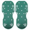 Lawn Spike Shoes Triangle Buckle Straps Lawn Aerator Spike Shoes Scarifiers Shoes for Garden Green