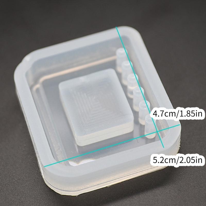 Silikonformen für Treibsand in Notizbuchform, Shaker-Harzformen, Schmuck, Schlüsselanhänger, Dekoration, Epoxidgussform, DIY-Handwerk