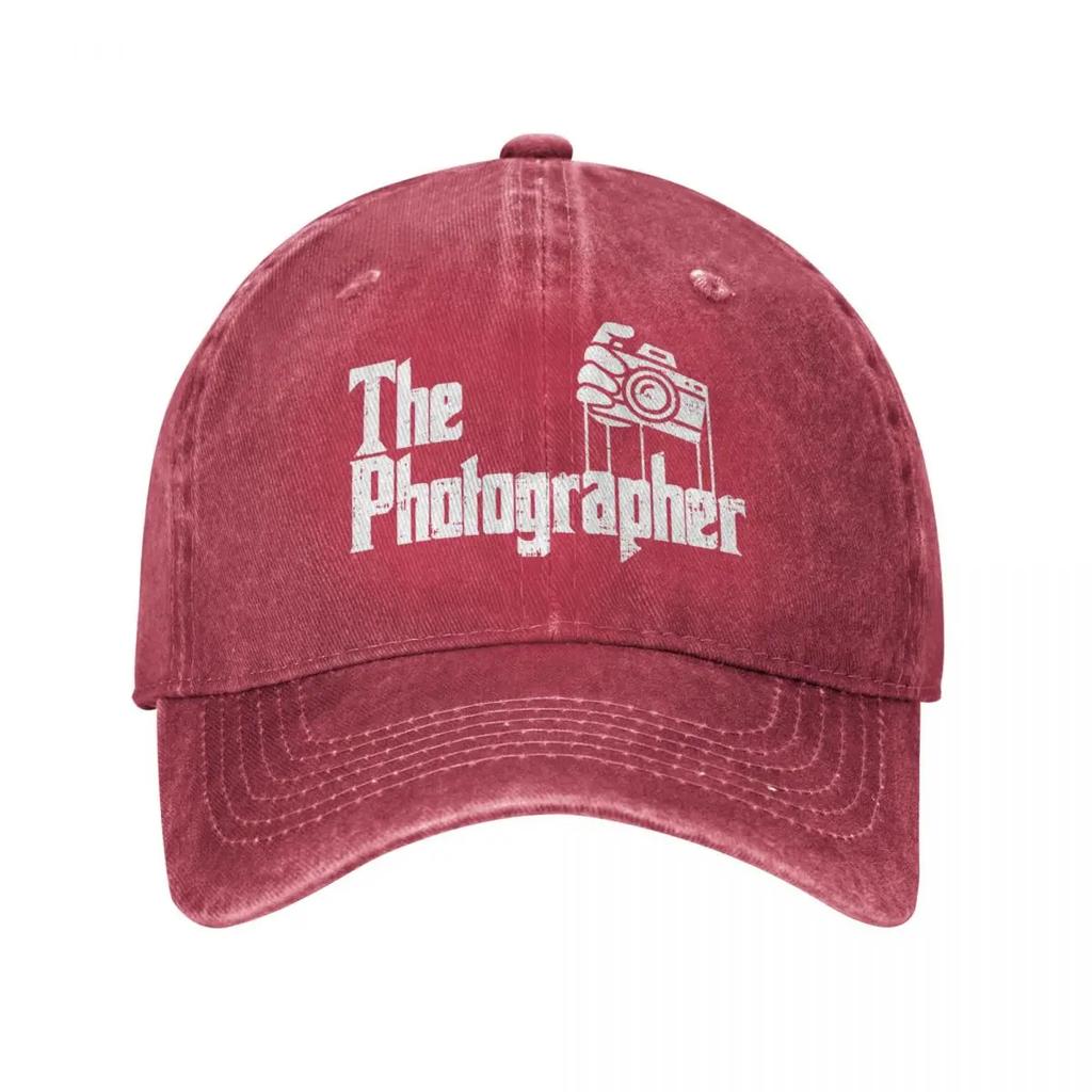 Photography The Photographer Baseball Cap Vintage Distressed Denim Snapback Cap Men Women Workouts Gift Hats Cap