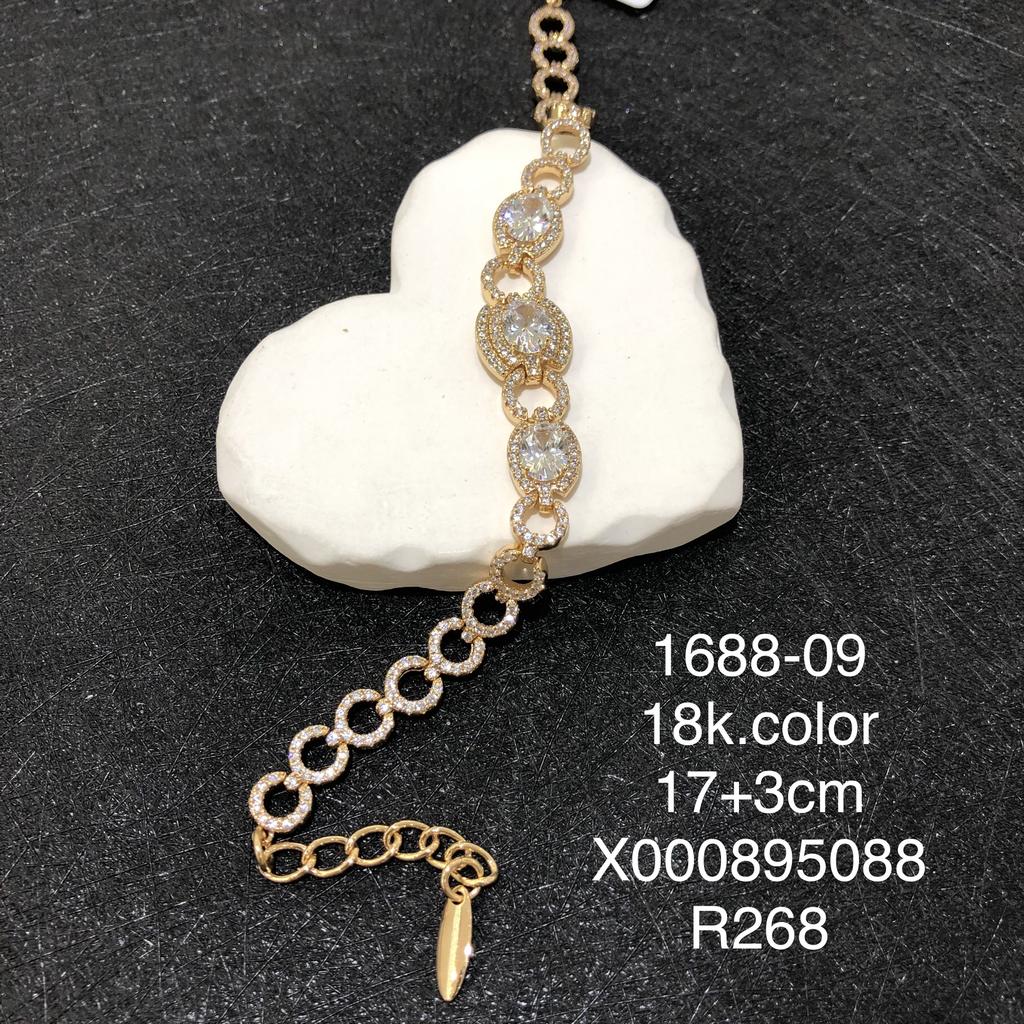 XUPING Jewelry Iced Out Synthetic CZ Colorful Gemstone Artificial Stone Clasp Gold Color Plated Pink Women Heart Tennis Bracelet