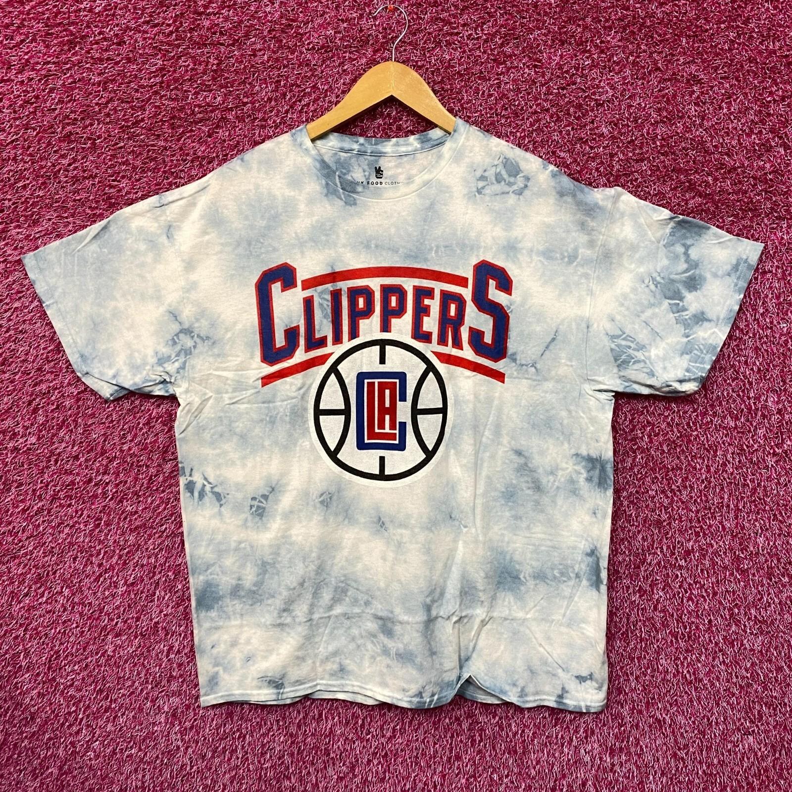 LA Clippers NBA Gameday Team Logo Tailgate Promo Tie Dye Large S
