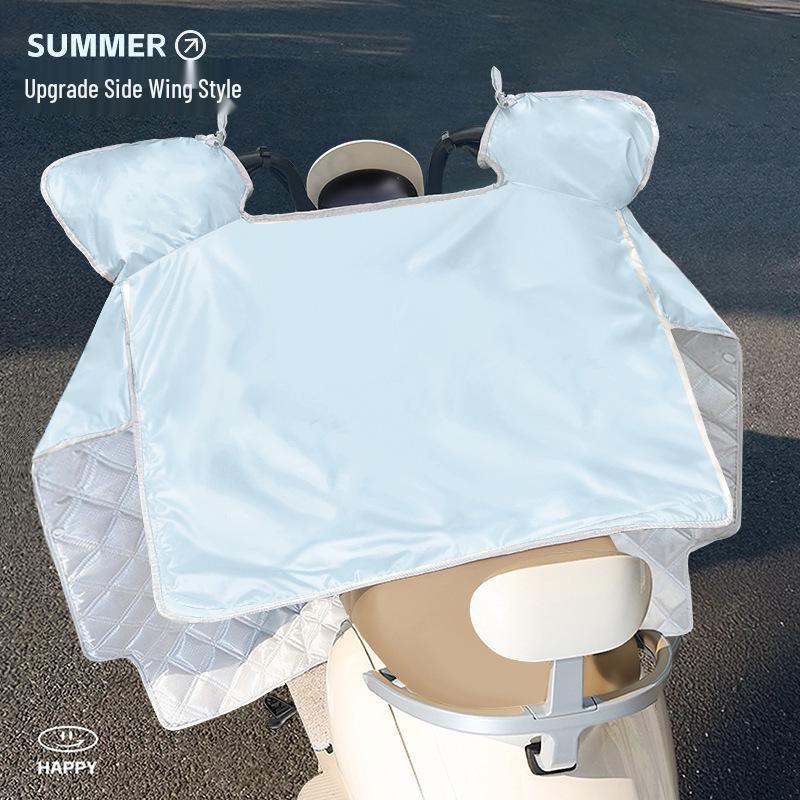 Electric Car & Motorcycle Windshield Sunshade – Summer Thin Waterproof UV Shield for All Seasons