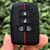 Étuis en Silicone pour Clés de Voiture Pour Toyota Alpard Vellfire Hv Noah Voxy Esquire Sienta 4 Boutons Télécommandes Intelligentes Housse de Protection