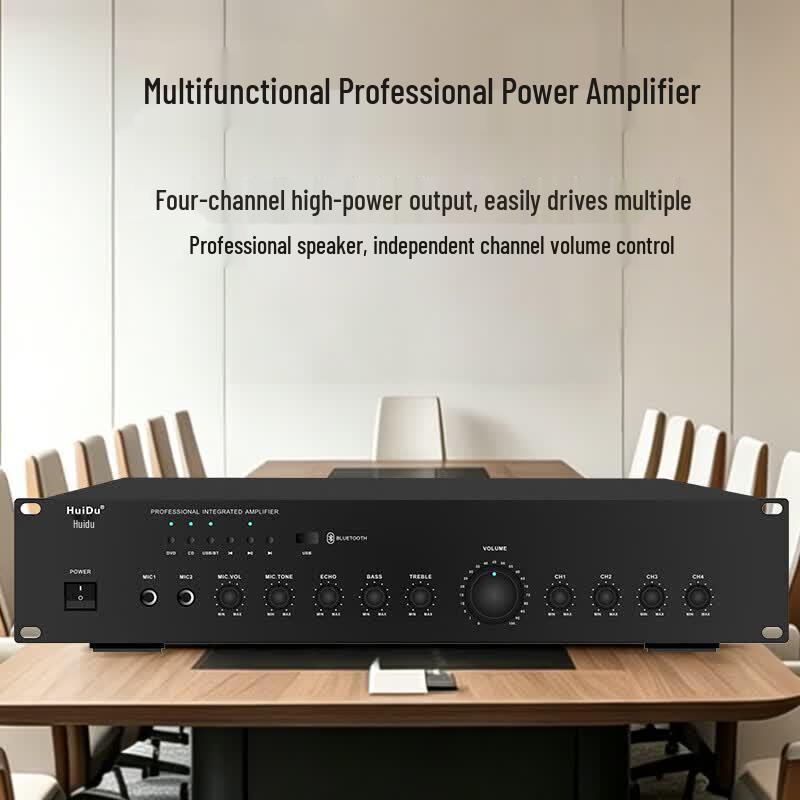 HuiDu 10-inch Professional Wall-Mounted Audio System for Conference & Multi-purpose Rooms (CN Version)