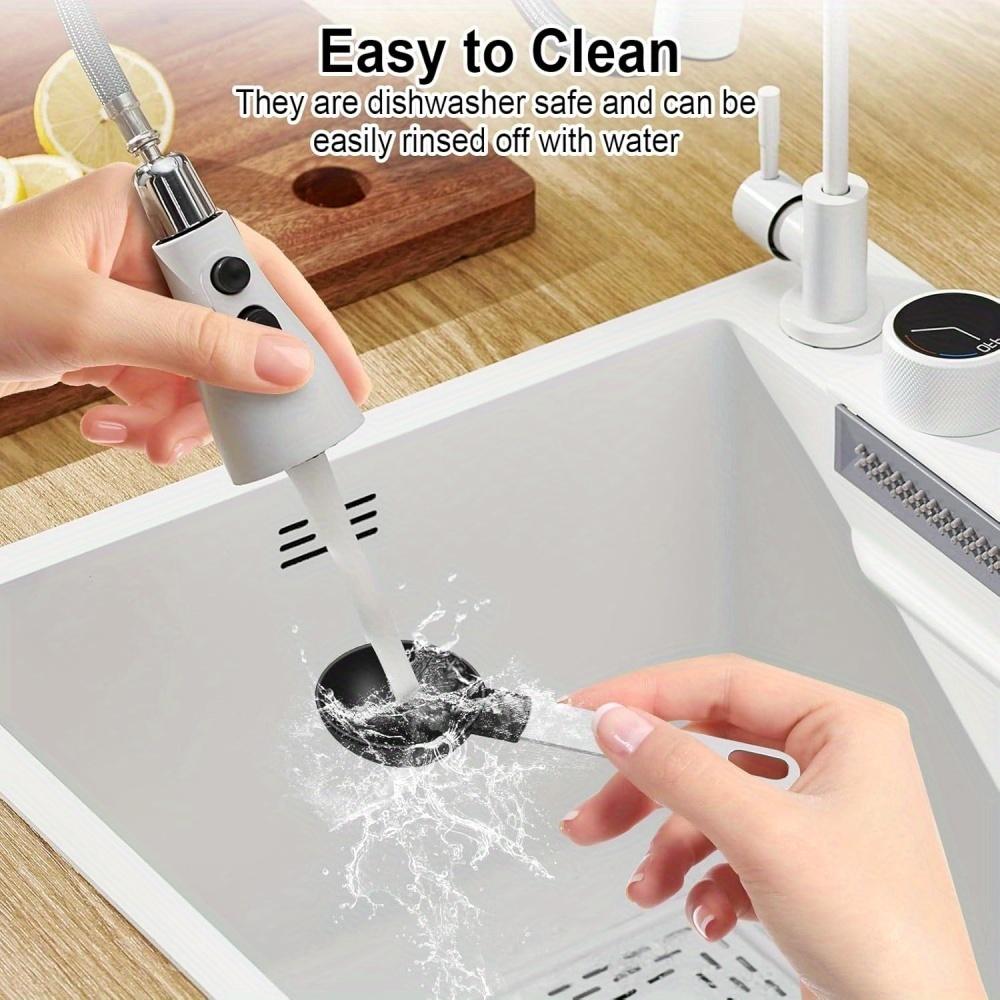 10 Pcs Measuring Cups and Spoons Set, Stainless Steel Handle Stackable Measuring Spoon Set, Measuring Cups for Dry and Measuring