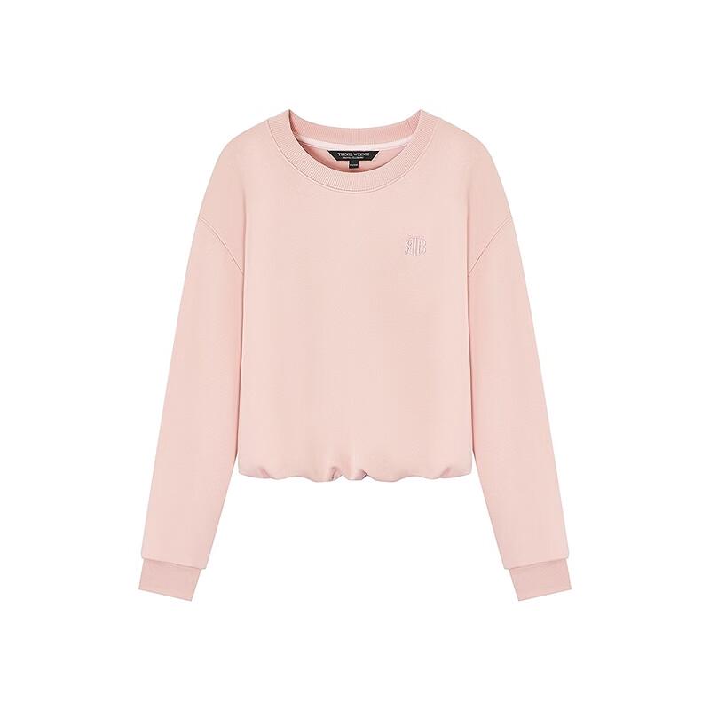 Teenie Weenie Women's Bear Graphic Crop Sweatshirt