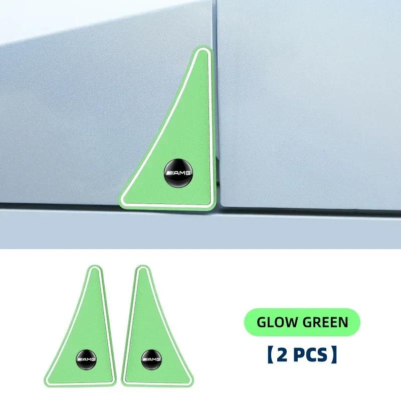 2pcs/set Car Door Protector Anti-collision Strip Sticker Corner Cover Accessories For Mercedes Benz W211 W204 W210 CLA GLA