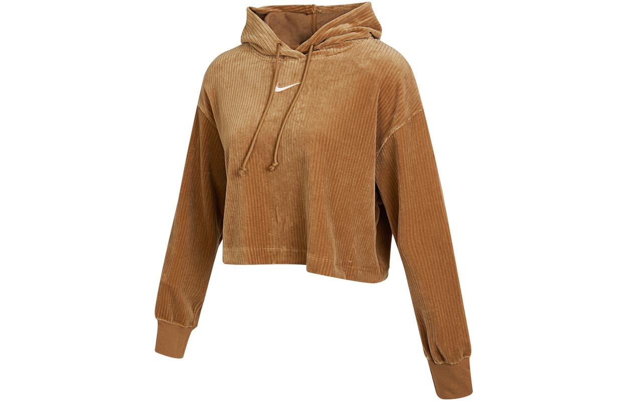 Nike Sweatshirt Women s Earth Yellow DQ5928-258 XXL