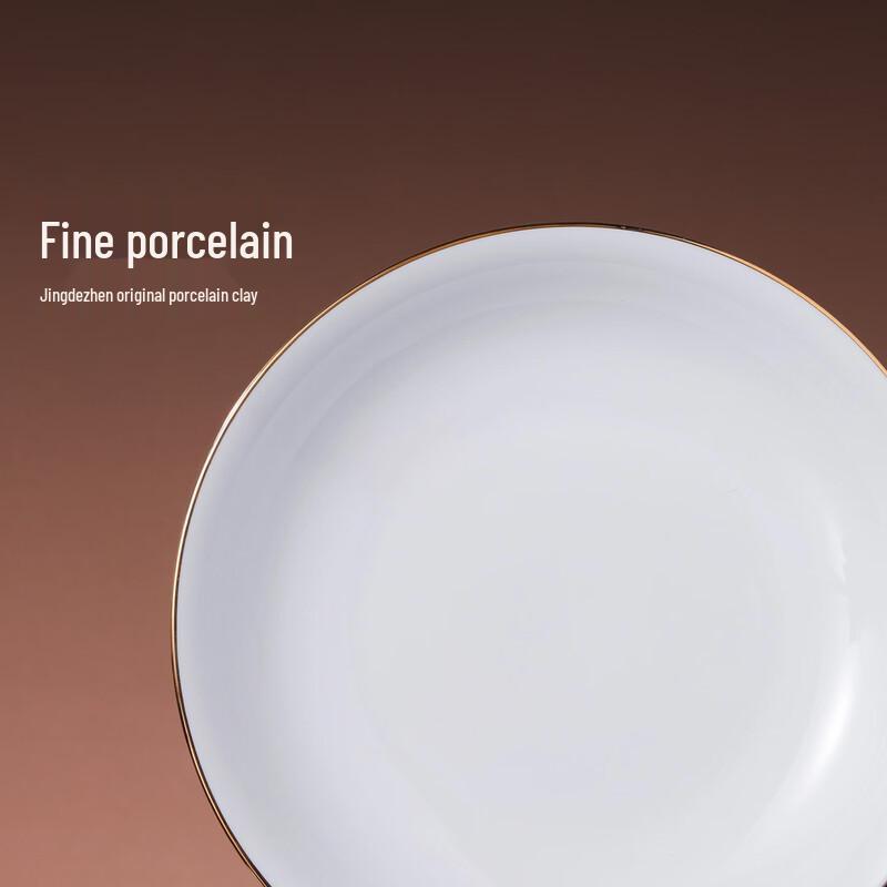 Jingdezhen Light Luxury Ceramic Dinnerware Set