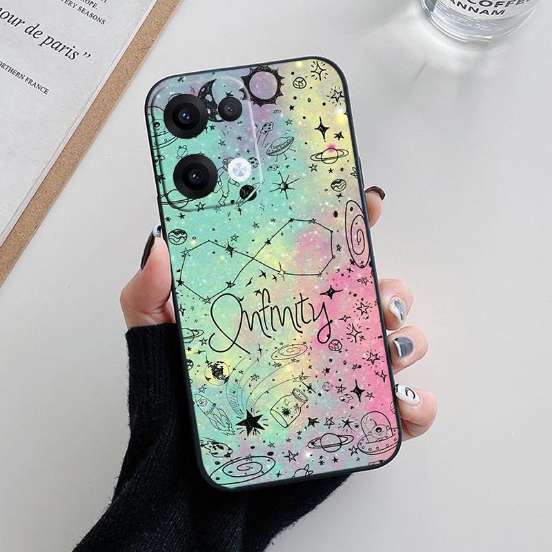 Per Oppo Reno13 F FS 5G 13F 4G Custodia per Telefono Bellissimo Panda Disegno Animato Paraurti Morbido Silicone Cover Per Reno13 Pro Reno 13 5G