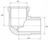 Brass Elbow 1 1/4 Inch Nipple Brass Elbow