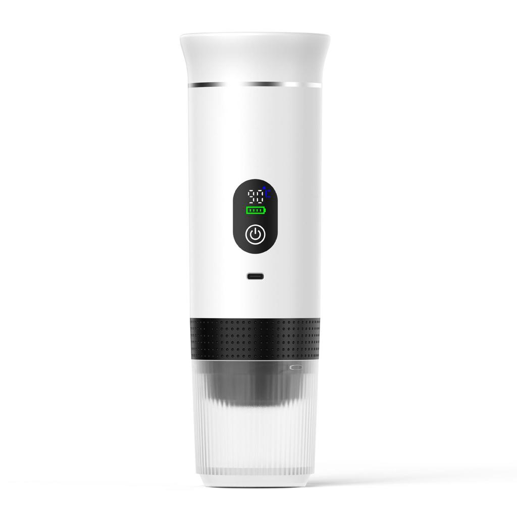 Portable Electric Capsule Coffee Maker - Pump-Action, Multifunctional, 3-in-1 for American & Italian Style