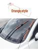 Colorful, Universal, Bone-Free Front Wiper Blade with Rubber Strip for Car Windshields