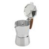 Aluminum Moka Pot Stovetop Coffee Maker Heat Resistant Kitchen Coffee Pot for Household3 Cup