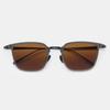MATTEPUZ Mp-10 TITANIUM BROWN SUNGLASS DARKSILVER