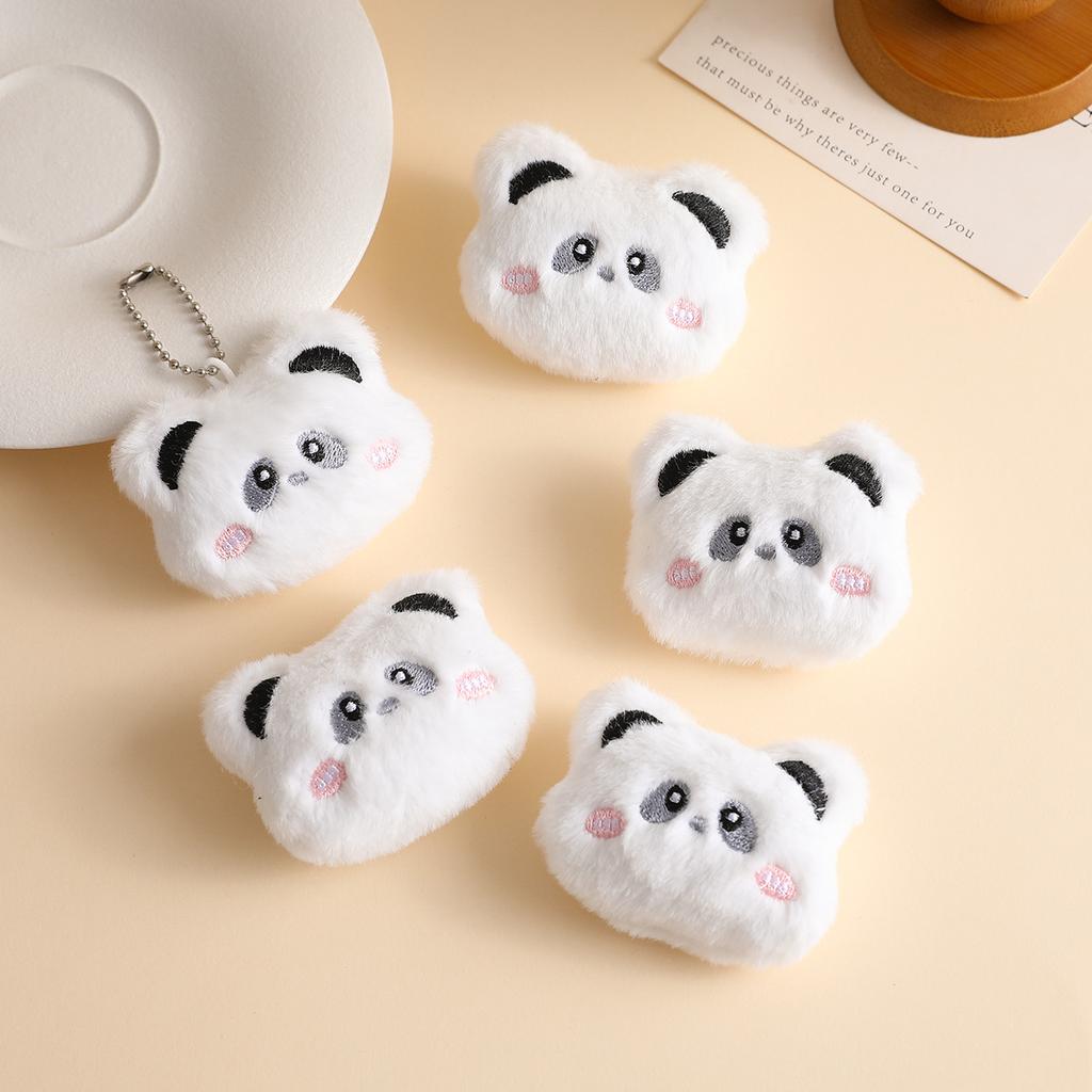 Bear Plush Brooch Accessories Cartoon Headband Cute Doll Backpack Baby Pendant Small Animal Pendant