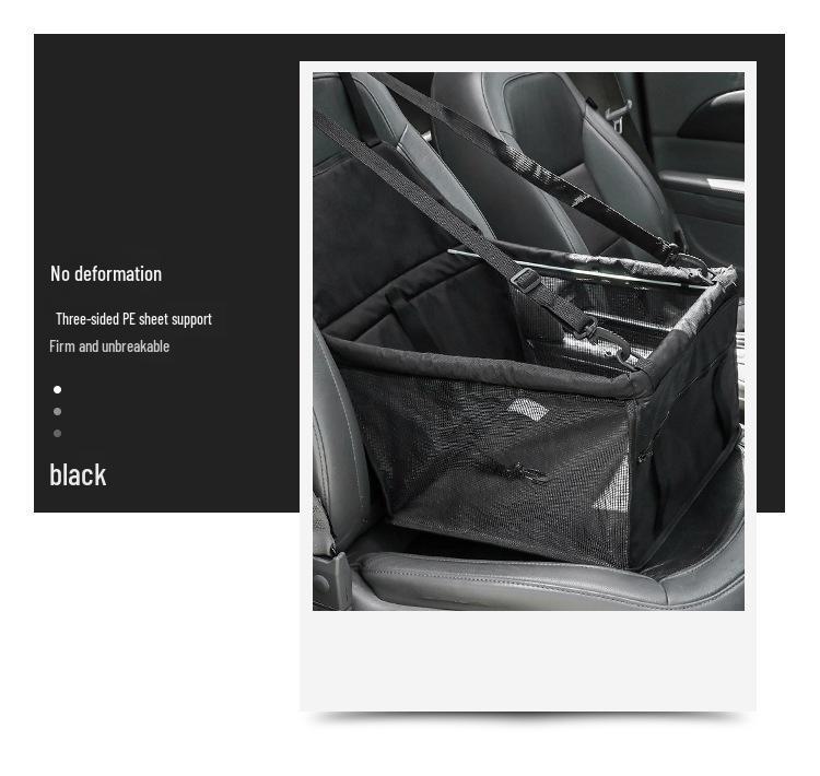 Borsa da viaggio per animali domestici in rete traspirante e coprisedile per auto