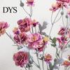 Maintenance Free Floral Decor Artificial Camellia Flowers, Realistic Fake Faux Silk Soft Texture Flowers Bendable Flower Stems for Home Vase