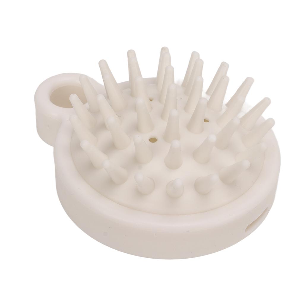 Hair Scalp Massager Silicone Shower Shampoo Brush Scalp Cleaning Scrubber Tool