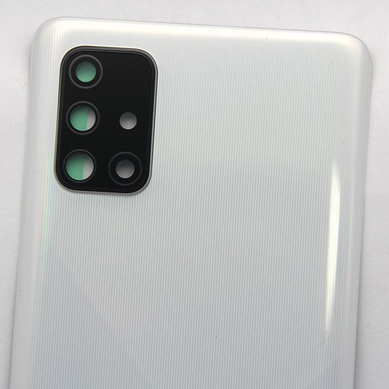 A71 Middle Frame For Samsung Galaxy A71 2020 A715 A715F Housing Middle Frame+Battery Cover Rear Housing Back Case +SIM Card