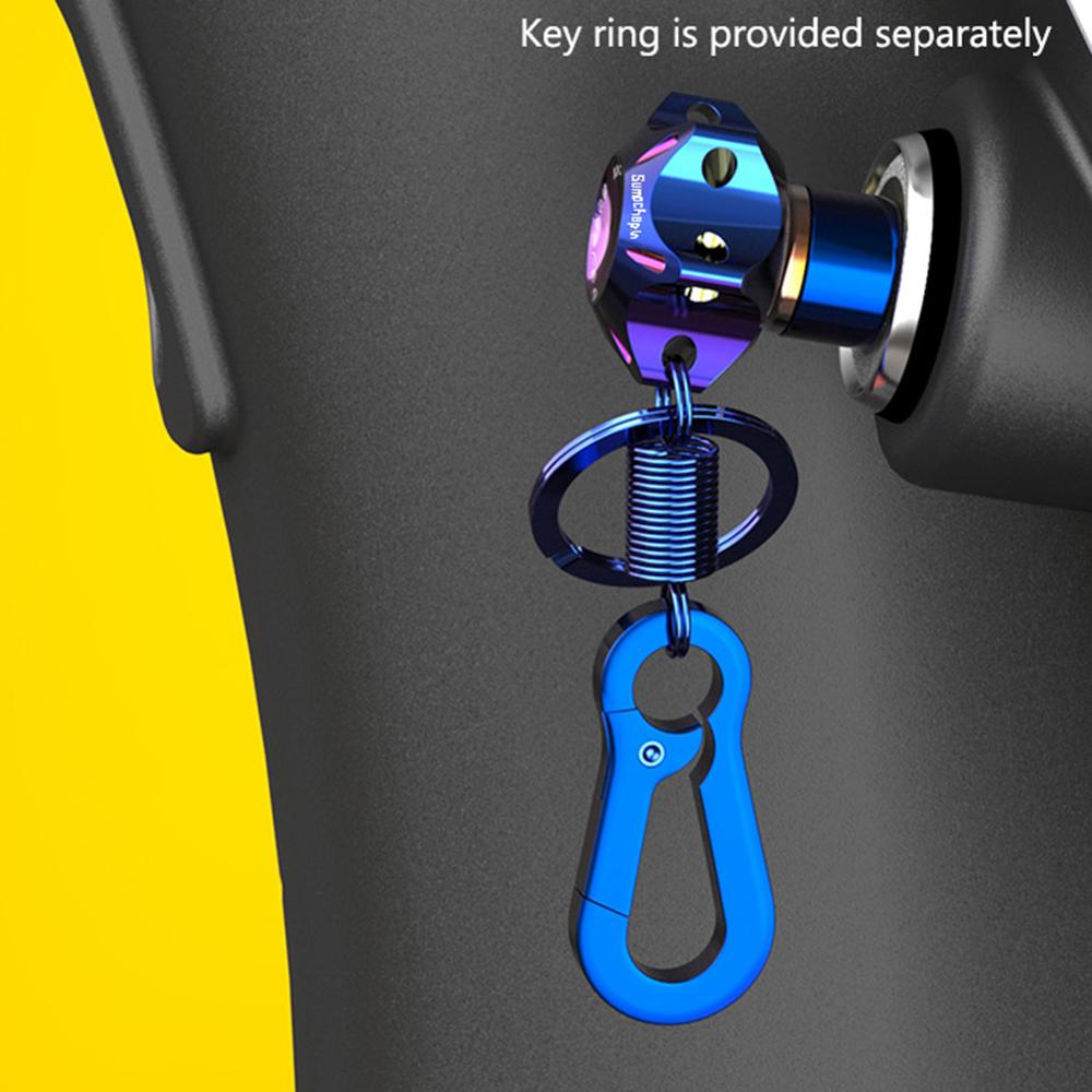 Universal Motorcycle Key Retrofit Accessories CNC Motor Key Head Cover Colorful Lock Mouldings Switch Motor Bike