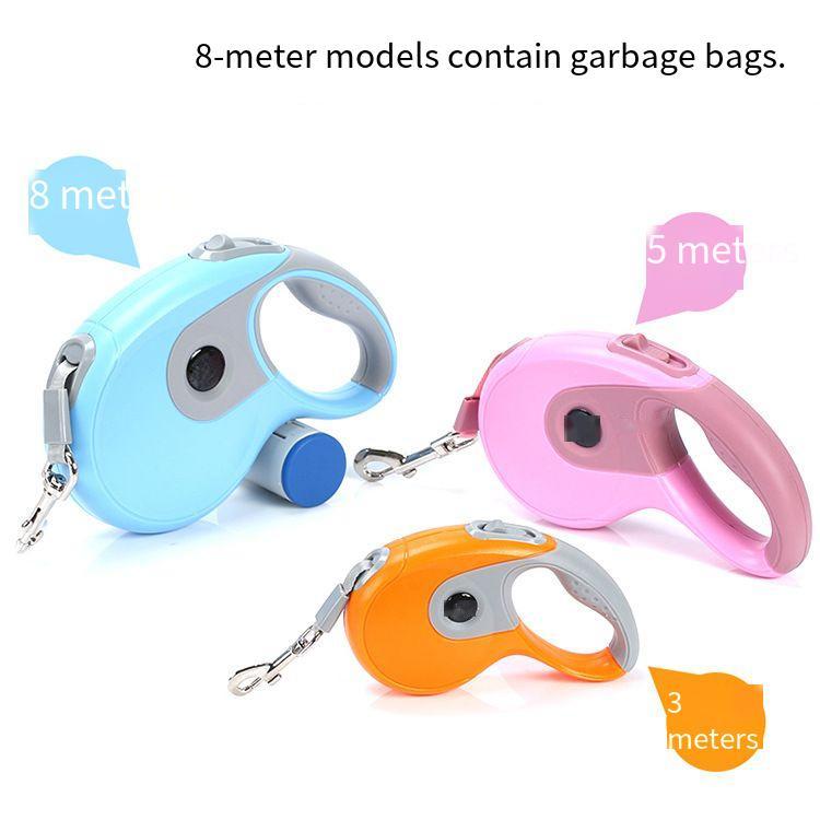 

Ручная веревка для удерживания собаки, нескользящая, с резиновым покрытием, автоматический гибкий тракторный поводок для собаки, выдвижная веревка для домашнего животного, ручная удерживание