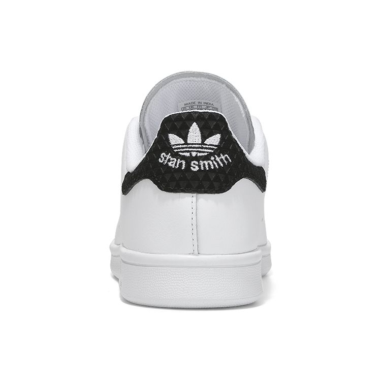Adidas Originals Stan Smith Durable Balance Low-Top Kids Skate Shoes Plaid Black Tail Kids Skate Shoes F34330