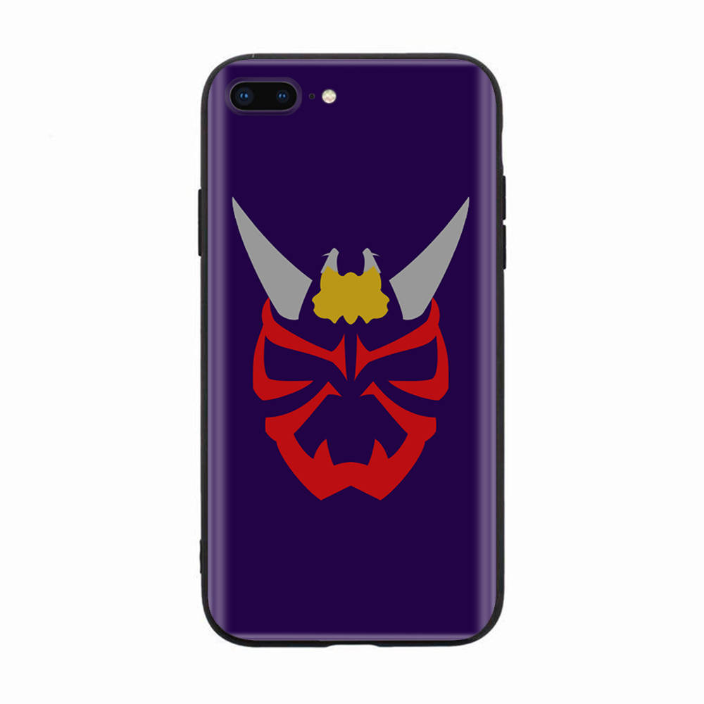 Schwarze Hülle für Xiaomi Redmi 13C Note 9 iPhone XR 7 8 14 15 11 12 13 X XS Pro Max Samsung A25 S23 S24 FE Ultra Plus Kamen Rider