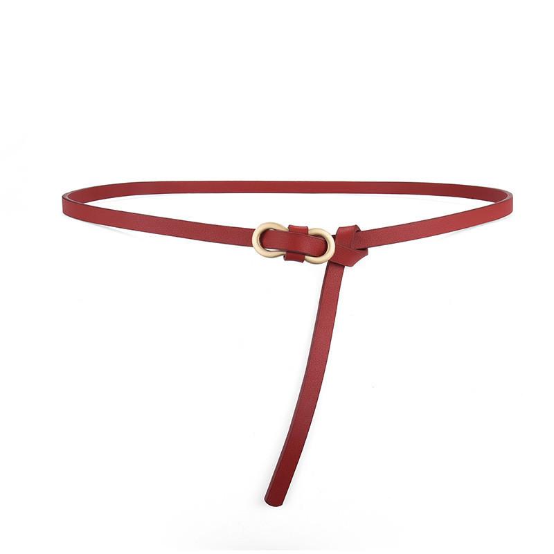 Stylish And Versatile Women's Belt In Elegant Pu Leather For Fashionable Dresses And Shirts