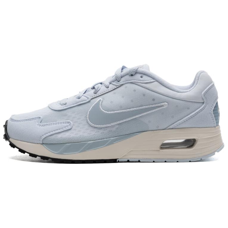 New Nike Air Max Solo Non Slip Wear Resistant Shock Absorption Low Top Casual Running Shoes Women's Blue FN0784-009