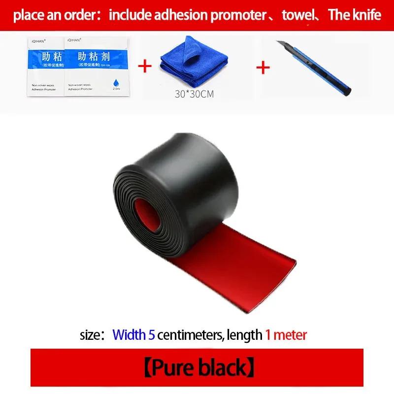 Durable Rubber Side Skirts Edge Guards - Protect Your Car's Bumper from Scratches and Damage!