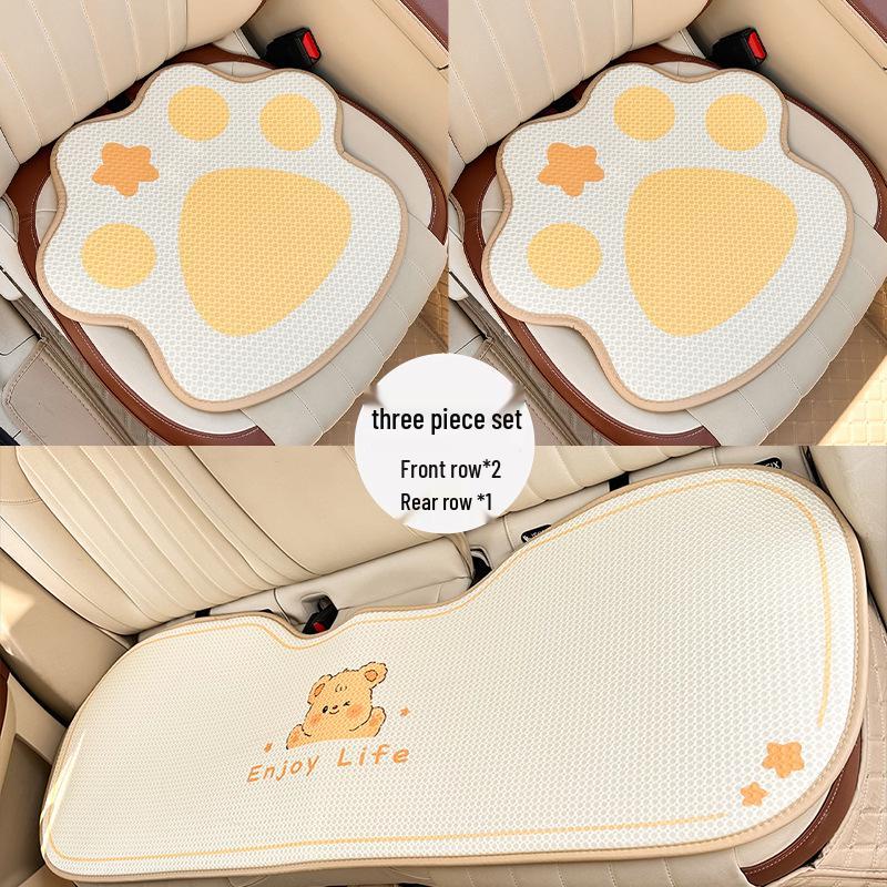 Cute Little Bear Car Seat Cushion - Universal, Comfortable, Four-Season Use