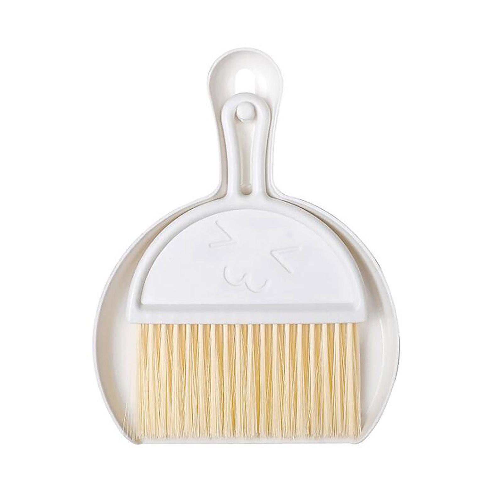 Small- And Dustpan Set For Home -Dust Pans With Brush Set Hand Dustpan And Brush Set Kids-Dust Pan And-/Dustpan Combo Set Hangable Whisk- One Size белый