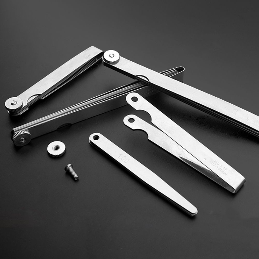 Measurement Foldable Metric Filler Thickness Gage Feeler Gauges Layout Tool Measurements Tool