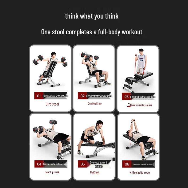 Maiwei Folding Dumbbell Bench & Sit-up Aid