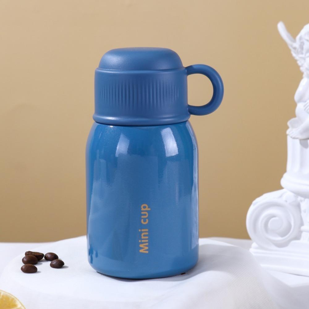 Stainless Steel Vacuum Flask Double Layered Mini Pocket Cup Portable Sports Water Bottle  Travel