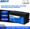 Акумулятор Lifepo4 300Ah 100A 12V 24V 100% Використання Комірки Класу А Eve/Great Power Сонячна Батарея Без ПДВ