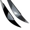 2Pcs  Evil Headlight Eyebrows Eyelid For BMW 4 Series F32 F33 F36 M4 420d 420i 425d 430i 435i 440i 2013-2021 ABS Gloss