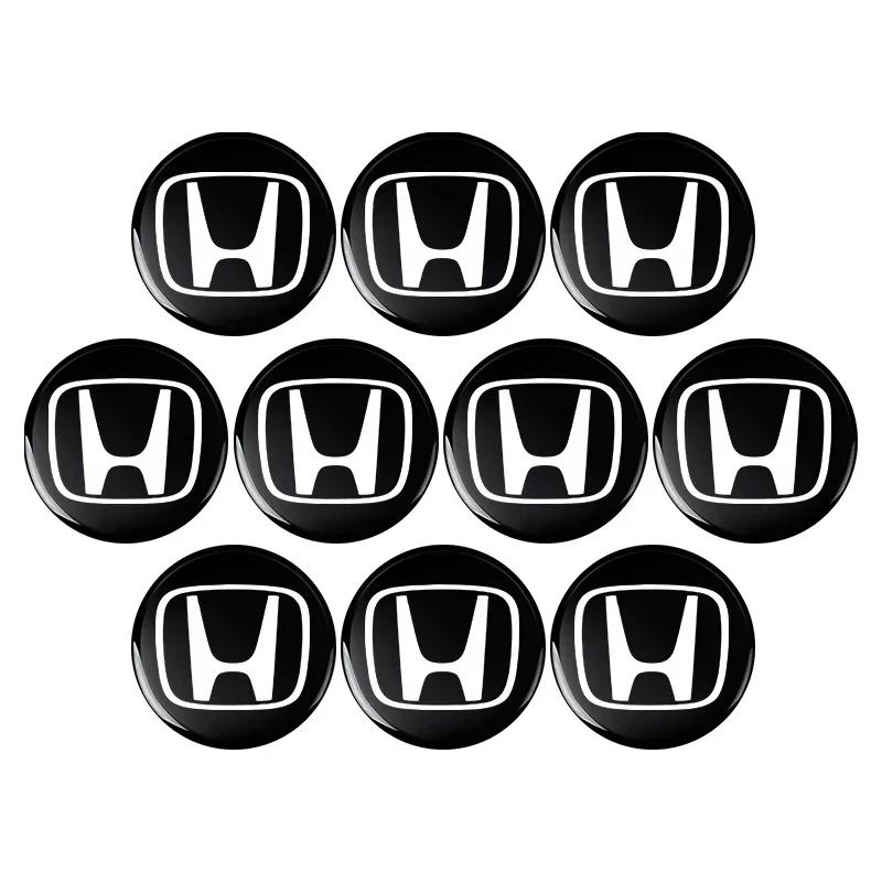 For Honda Car Remote Key Emblem Logo Sticker Multifunction Decals Styling For Honda Civic Fit City Cry Accord CB500 Cb650r Forza