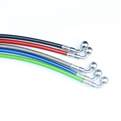 Universal 400 To 2200mm Motorcycle Hydraulic Reinforced Brake Clutch Oil Hose Line Pipe For ATV Dirt Pit Racing Bike