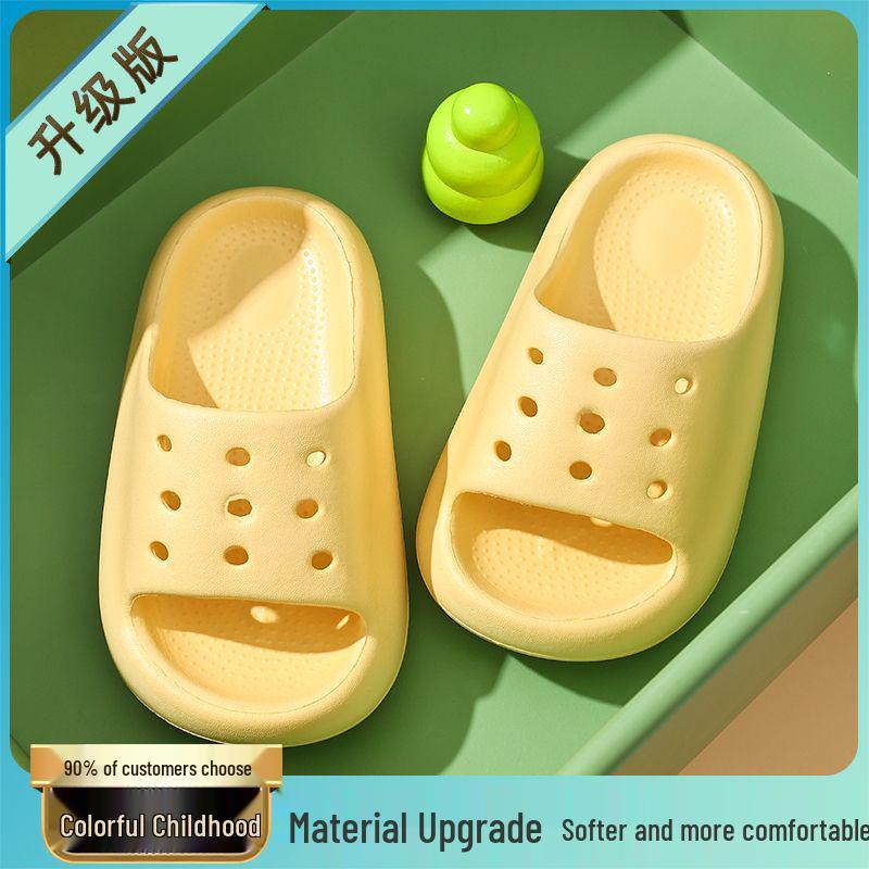 Summer Non-slip Slippers for Kids: Boys & Girls Indoor Bathroom Shoes, Baby & Parent-Child Matching.