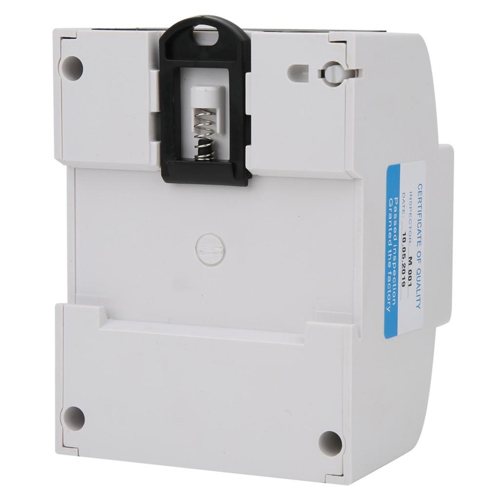 DDS548C Watt Hour Meter Single Phase 4P 230V Power Energy Meter 35mm Din Rail Mount