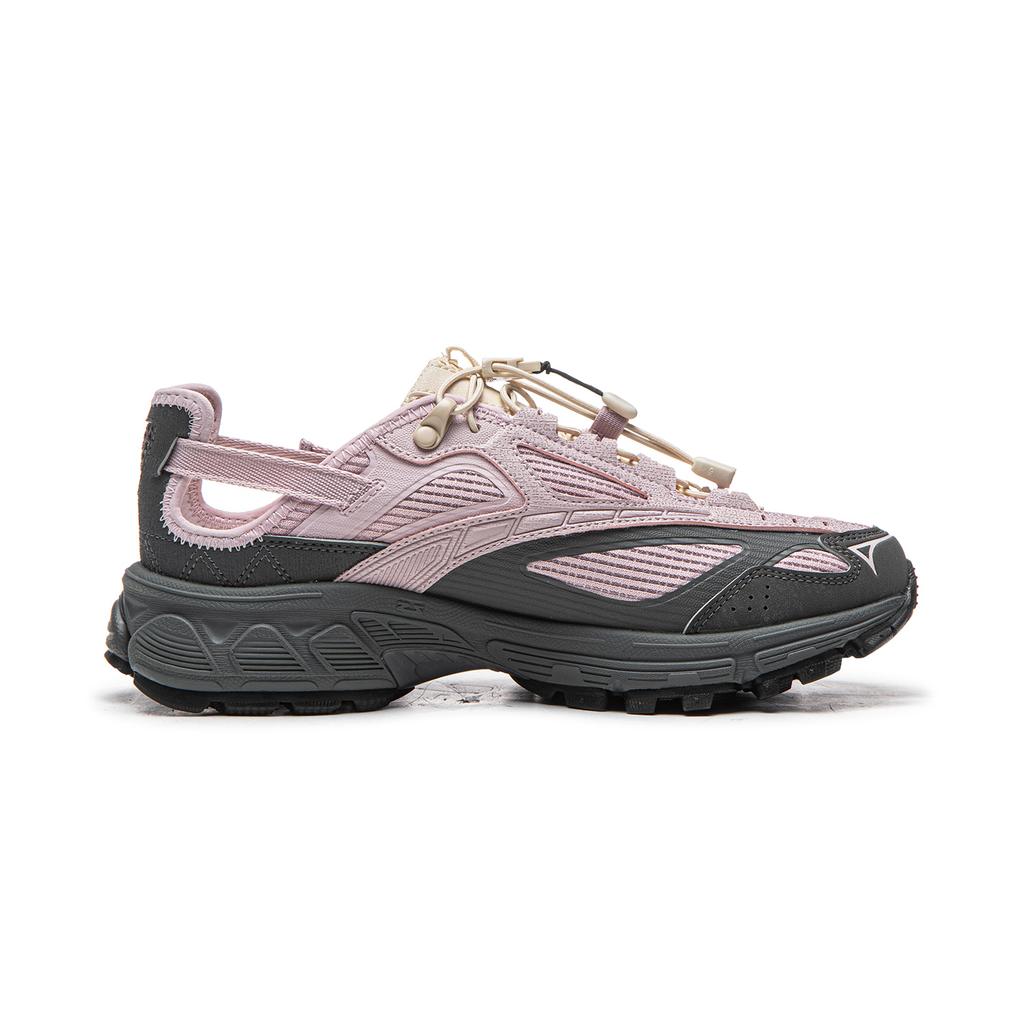 Li Ning Fuyiao 2.0 Trail V3 Comfortable Shock Absorbing Durable Low Top Casual Running Shoes Kids sneaker Pink Purple ARXW022-4