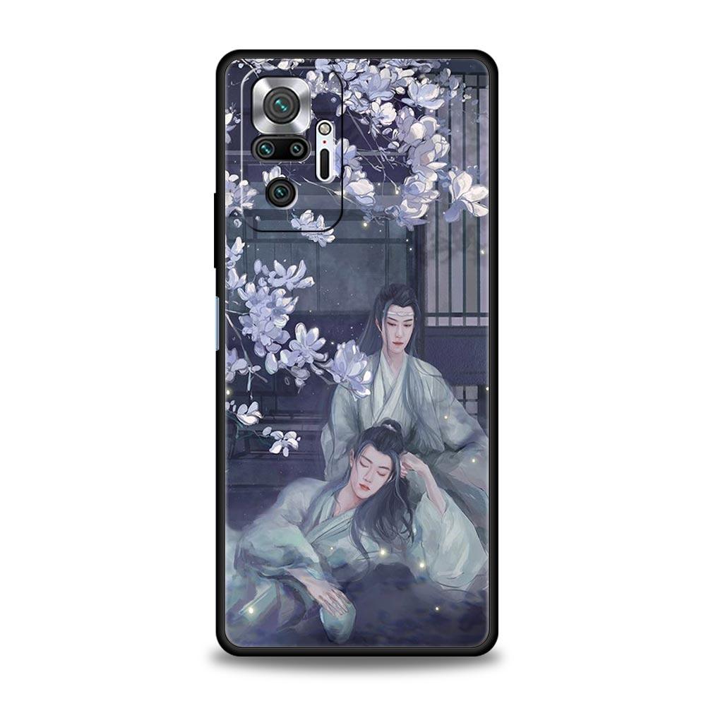 Mo Dao Zu Shi Phone Case For Xiaomi Redmi Note 12 11 10 9 Pro 5G 9s 7 8 8T 10C 9A 9C 9T K40 Gaming Silicone Cover Coque Funda